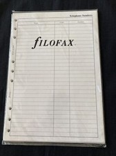 FILOFAX-VINTAGE RARE DESKFAX