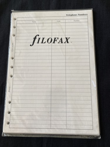 Filofax vintage rare deskfax - filofax-vintage,