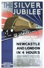 Vintage LNER Silver Jubilee