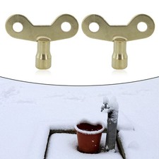 2 X SOLID BRASS RADIATOR BLEED
