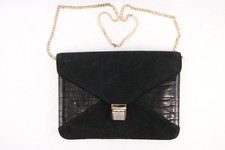 DUNE Large Clutch Bag Black