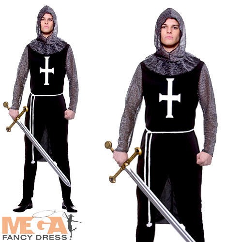Mens medieval black - medieval, knight