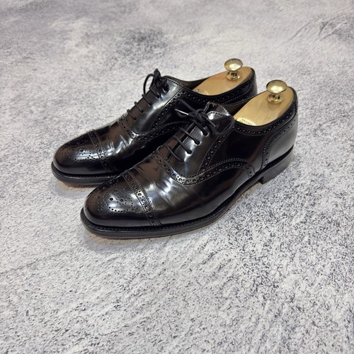 Loake overton mens - loake, black