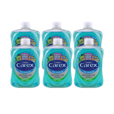 Carex Antibacterial Original HandWash Refill Liquid Soap Hand Washes 6x500ml UK