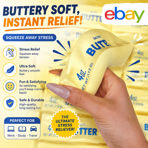 Butter stick squishy - butter,