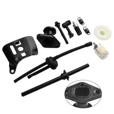 Chainsaw Repair Kit 10pcs 2500 25cc Fuel Oil Hose Metal Replacement Parts Tools