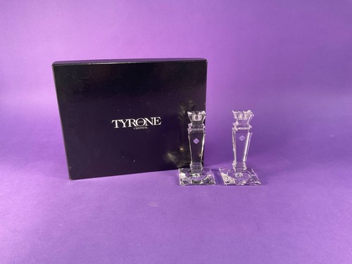 Tyrone crystal candlestick - tyrone,