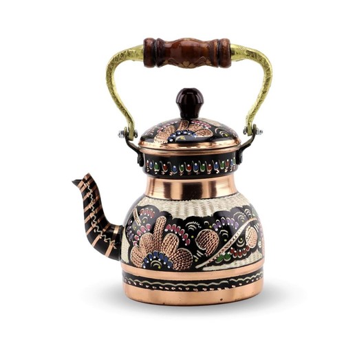 Copper teapot stovetop kettle - copper,