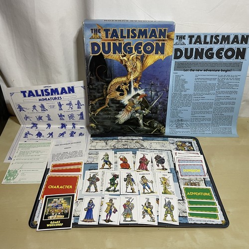 Vintage 1987 talisman dungeon - vintage,