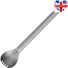 Titanium Spork Long Handle Camping Outdoor Lightweight Cutlery Spoon
