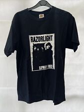 Razorlight Slipway Fires World Tour 2009 T shirt Size M Manchester