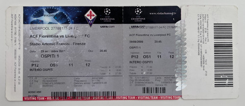Fiorentina liverpool 2009 - fiorentina, v