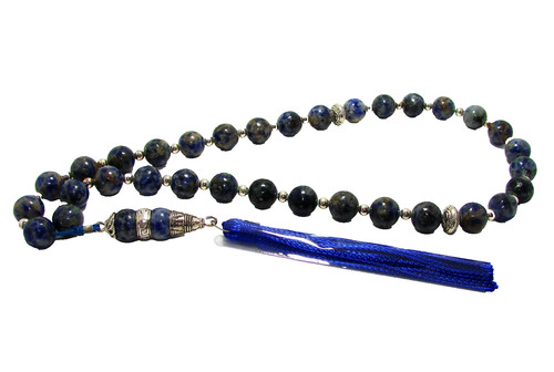 10mm sodalite prayer - 10mm, x