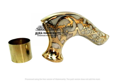 Aura vintage brass designer - brass,
