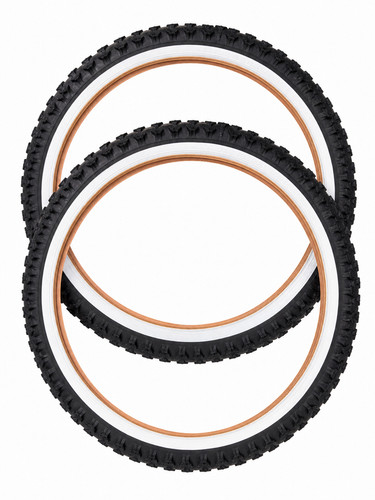 White wall tyre x 2 - 20,