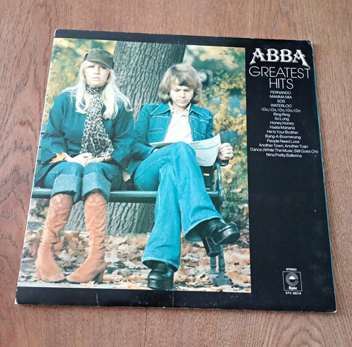 Abba greatest hits 1975 epic - abba,