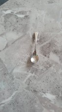 Hallmarked Silver Salt Spoon Hallmarked Birmingham Maker David Hollander &Son