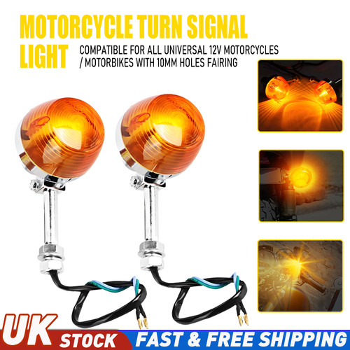 Metal motorcycle indicators - motorcycle,