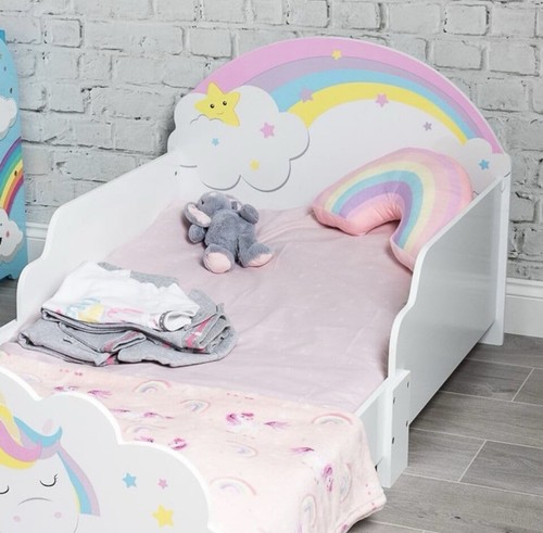 Wooden toddler infant - infant, bed