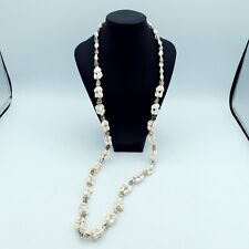 Shell necklace Conical Shells & White cockle or clam Shells L42.5cm