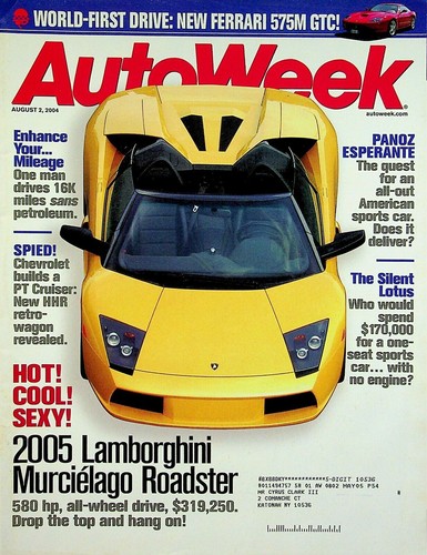 Autoweek magazine august - autoweek,