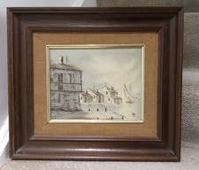 Framed Painting On Canvas