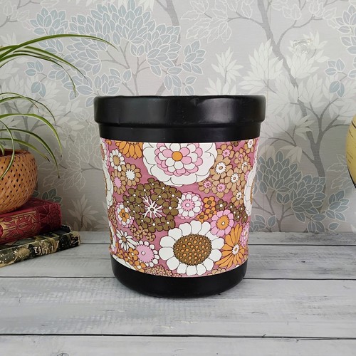 Vintage floral plastic - floral,