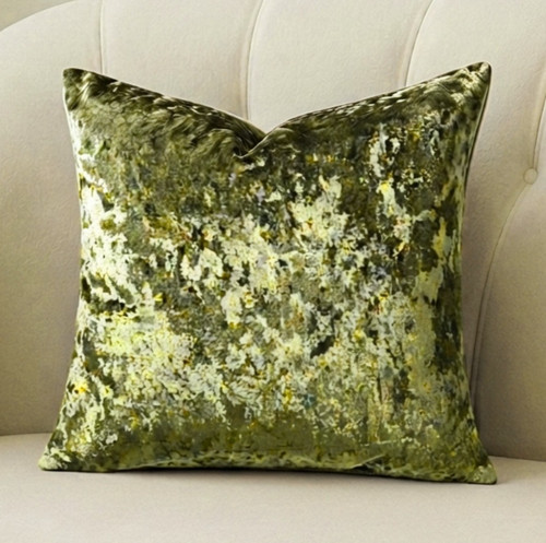 Luxury crushed velvet cushion - luxury,