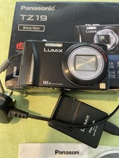 Panasonic Lumix DMC-TZ19 Compact Digital Camera Black