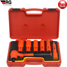 RG Tools VDE 1000V Insulated Socket Set – 1/2" Drive – 7 Piece – EV Rated