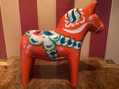 Vtg large swedish dala horse - large,