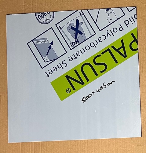 6mm black polycarbonate sheet - black,