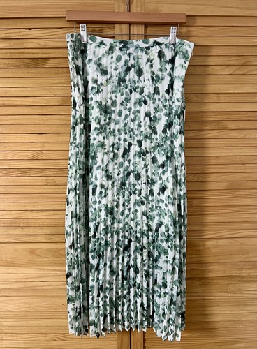 Pleated skirt midi - pleated,