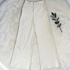 Zara Cream Wide Leg Trousers
