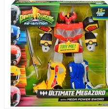 Mighty Morphin Power Rangers Ultimate Megazord read description