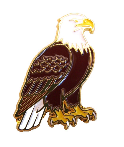 Great bald eagle enamel - bald,