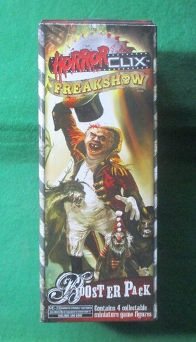 Horrorclix freakshow booster - horrorclix,