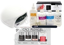 CND PLEXIGEL SHAPERKIT with UV LAMP & Large Size Essentials