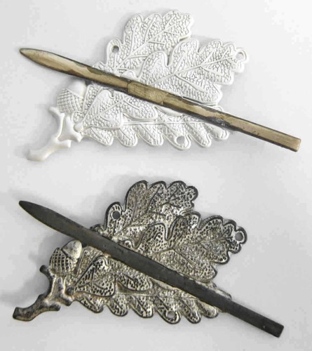 German ski jäger cap badge - ski,