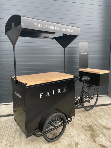 Urban tricycle vending - urban, tricycle,