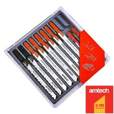 10pc assorted jigsaw blades - 10pc,