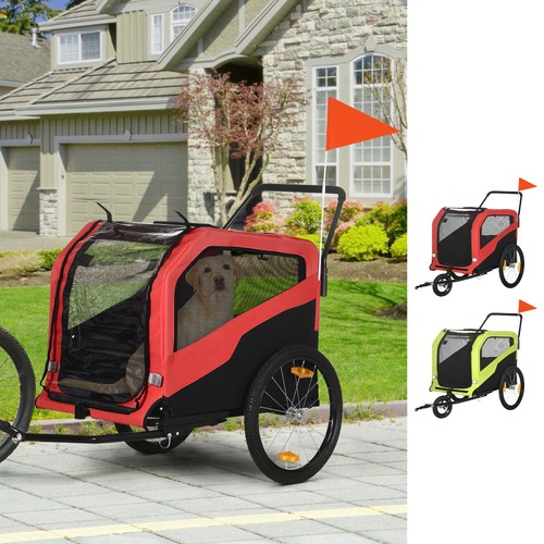 Pet bike trailer dog - bike,