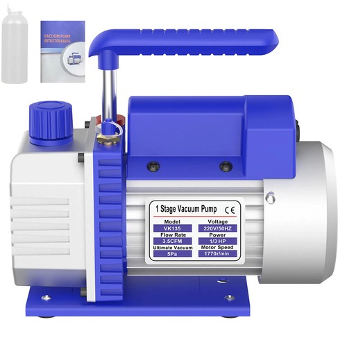 5cfm 3hp vacuum pump - 1/3hp, hvac
