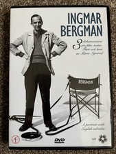 Ingmar Bergman 3 Documentaries RARE DVD Bergman On Film, Theatre & Faro Eng Subs