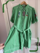 Size green dress with - 16,