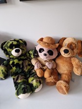 Teddy Bear Plush Stuffed Animals Puppy Plush Build-A-Bear Toy Bundle