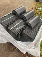 Marley “modern “roof tiles anthracite brand new and 10 ridges 