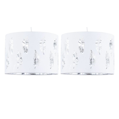 Set white leaf 25cm easy - leaf,