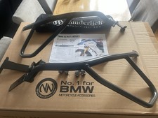 BMW F850GSA 2018-2023 WUNDERLICH UPPER BARS AND REINFORCING BAR  Powder Black