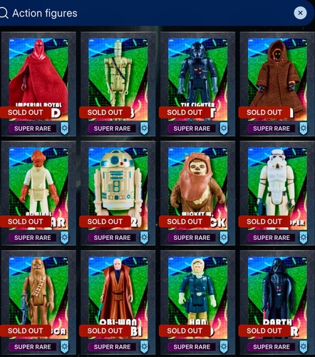 Classic action figures - classic, sr